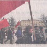 Mielenosoitus työntekijöiden oikeuksien puolesta